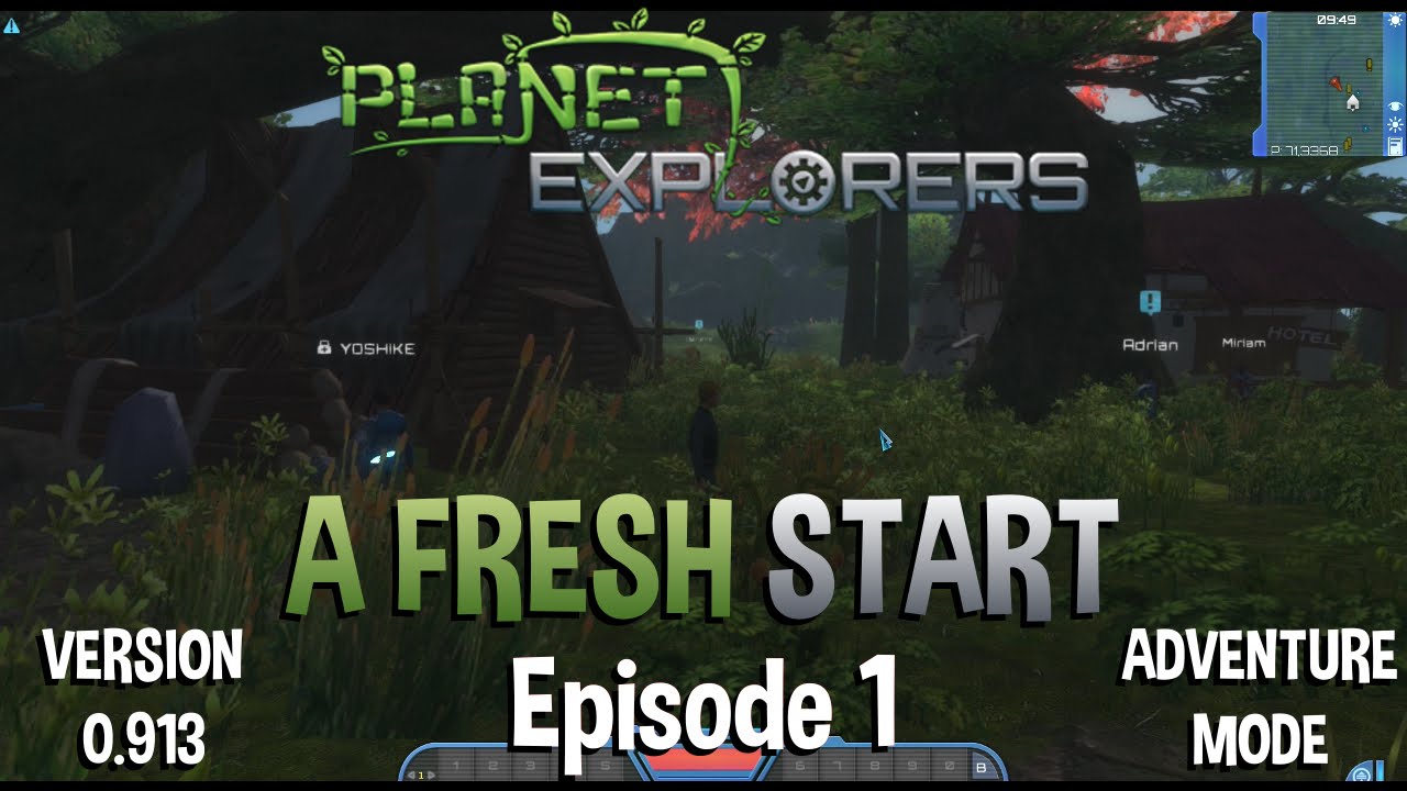 Planet Explorers adventure mode. Ep. 1. A fresh start.