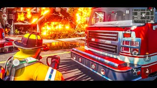 Rescue team / Rescue sim USA 2023 game/ Fire brigade game / Ambulance game / Police game /Best games screenshot 2