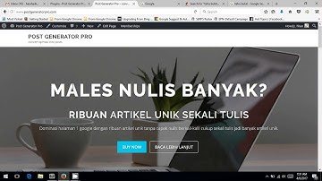 Post Generator Pro demo