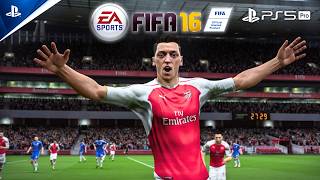 Download lagu FIFA 16 - Arsenal vs Chelsea - Premier League | PS5 Pro Gameplay [4K]