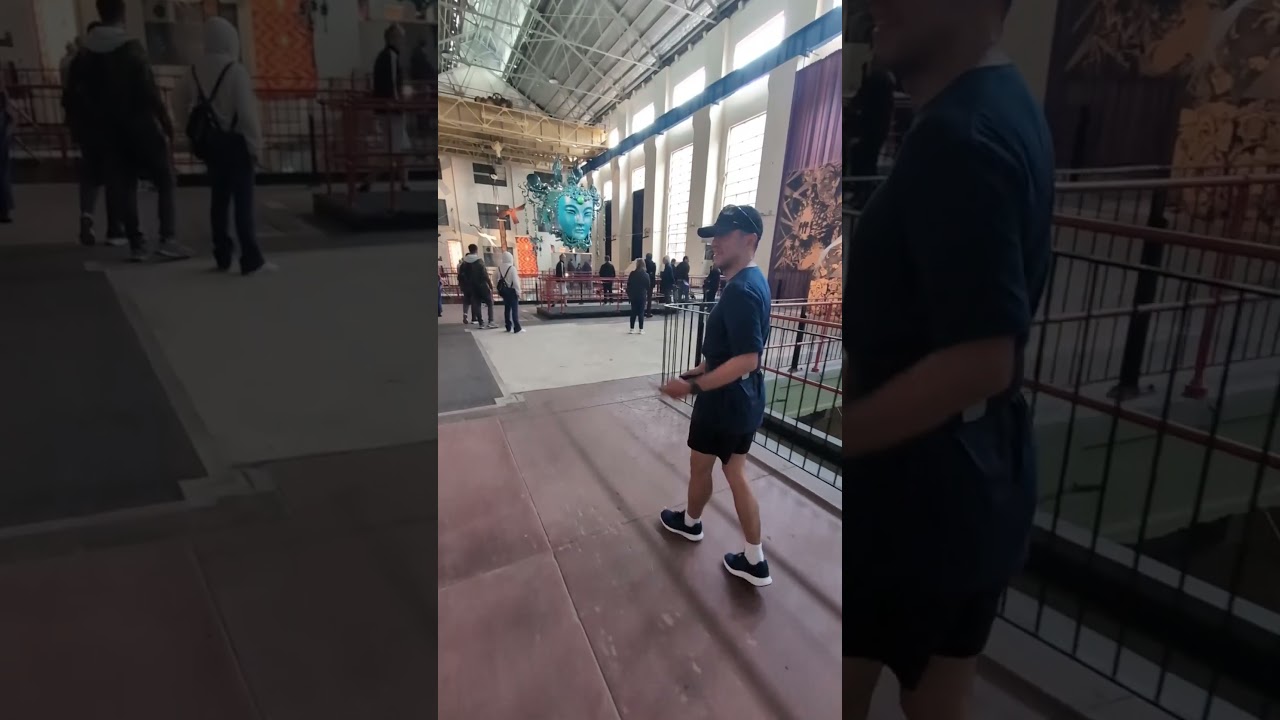 White Bay Power Station Rozelle Sydney excursion after a run