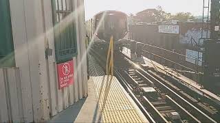 R211 Not In Service Train Leaving Lefferts Blvd Heading To Pitkin Yard screenshot 5