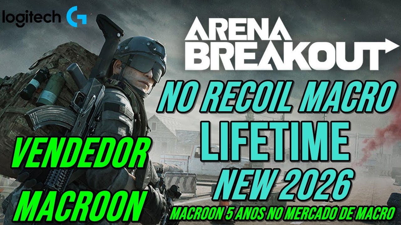 MACRO NO RECOIL ARENA BREAKOUT INFINITE - MOUSES LOGITECH