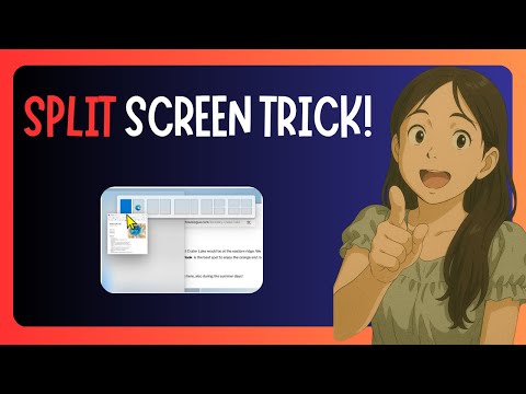 How To USE Split Screen in Your Windows 11 PC Or Laptop