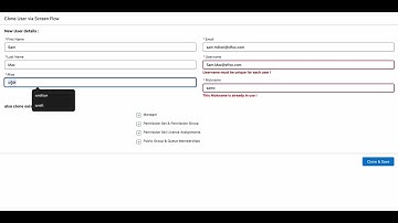 How to Clone user In Salesforce via Flow - Deploy this solution on your Sandbox with few clicks.
