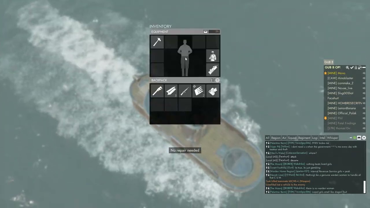 Foxhole - epic gunship battle