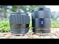 Sigma 56mm F1.4 vs Zeiss 55mm F1.8 Comparison