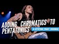 Create Killer Chromatic Runs from the Pentatonic Scale with this system!