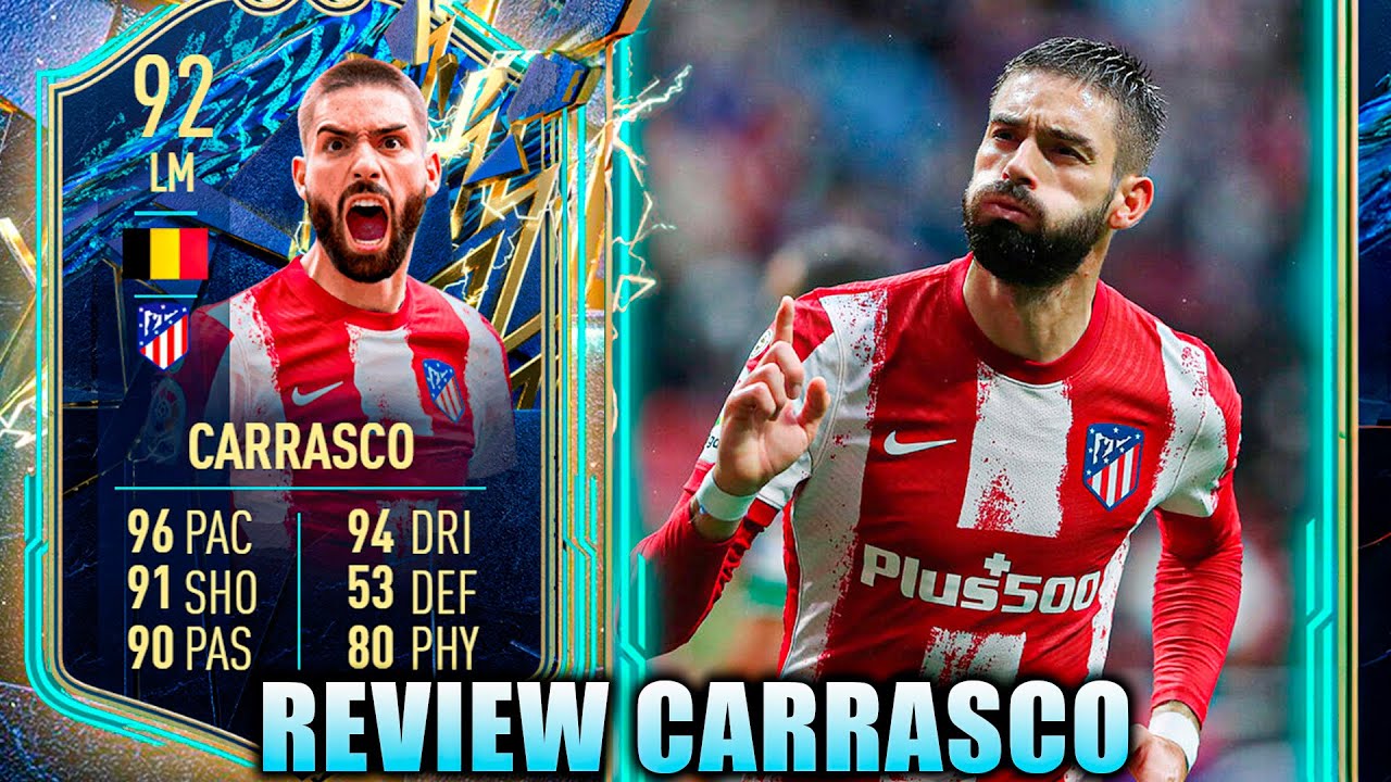 🌟REVIEW CARRASCO 92 TOTS 💙 | FIFA 22 ULTIMATE TEAM ⚽️🎮