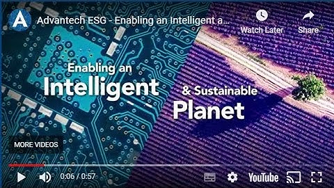 Advantech ESG - Enabling an Intelligent and Sustainable Planet
