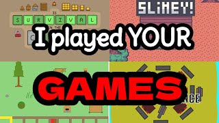 I played YOUR games - Scratch game jam 1 results