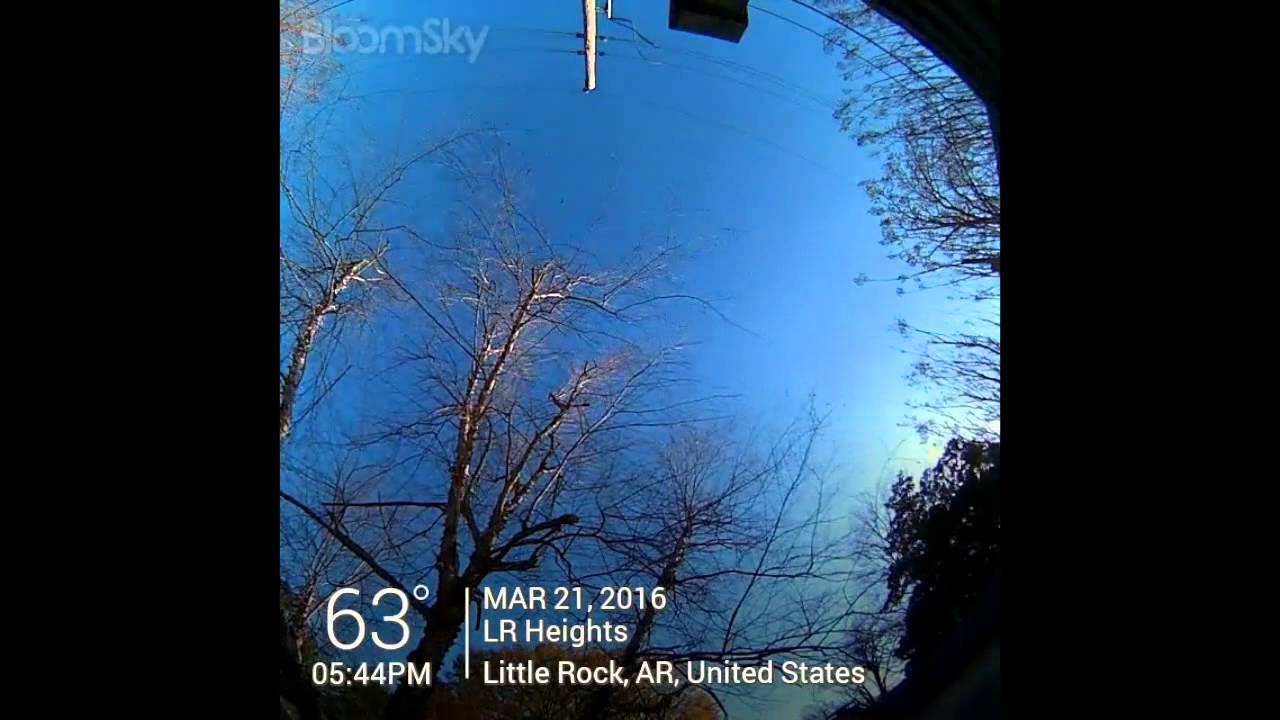 Bloomsky First Month - March 2016