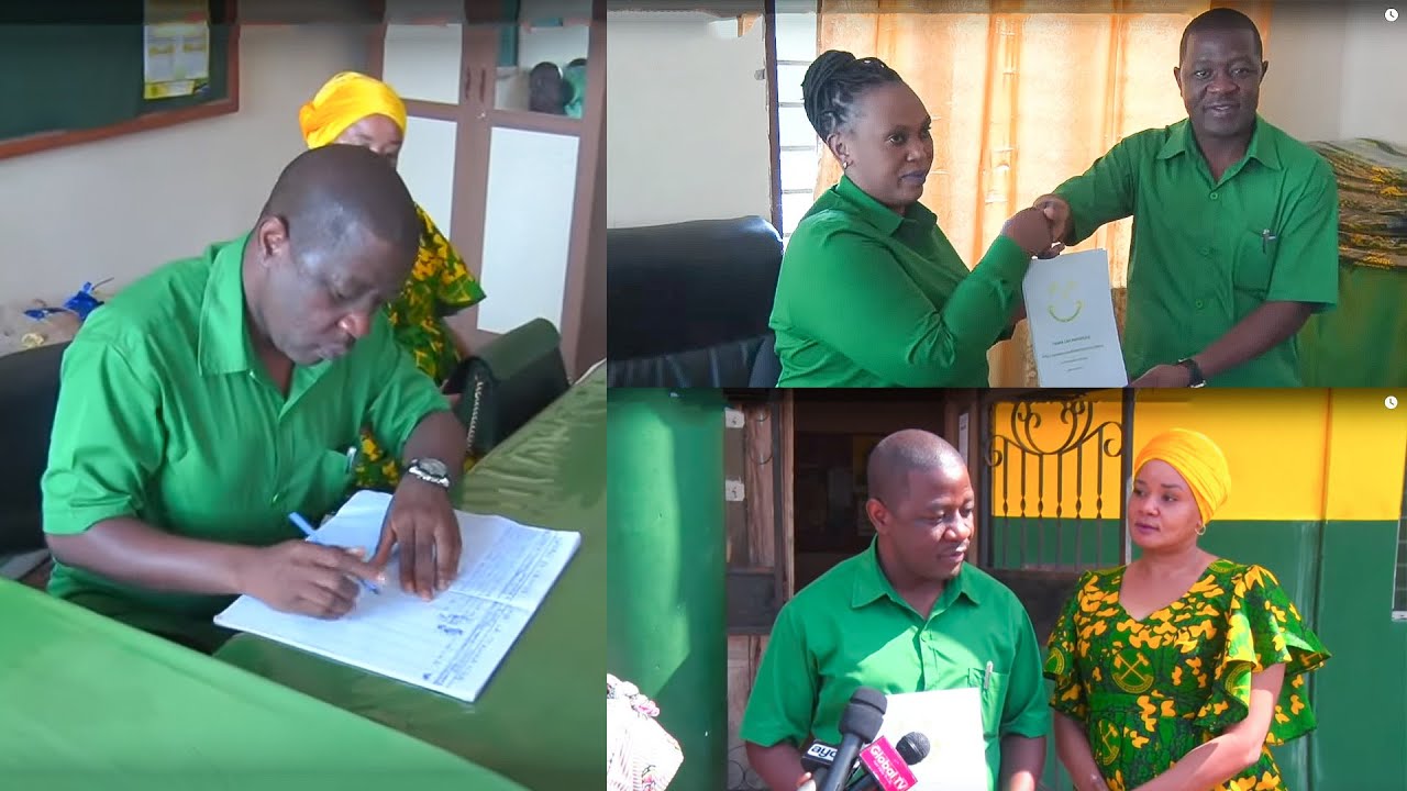 🔴#LIVE: NAIBU WAZIRI ASINDIKIZWA NA MKE KUCHUKUA FOMU YA UBUNGE MKURANGA/ 