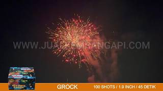 KEMBANG API PETASAN DIAMETER TERBESAR GROCK - 100 SHOTS 1.9 INCH (DURASI 45 DETIK) #agustusan #flare