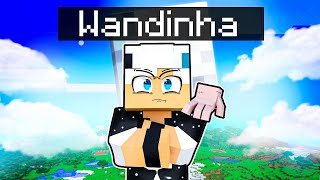 GOTEN VIROU A WANDINHA por 24 HORAS no Minecraft!
