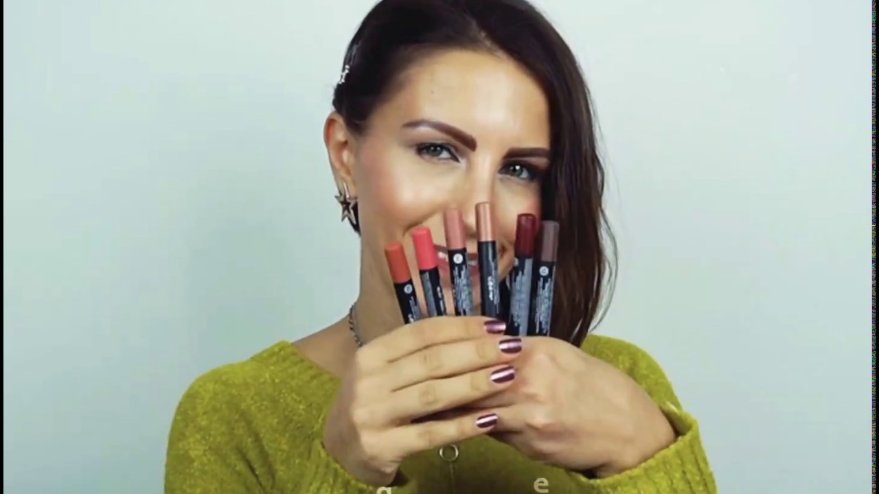Gabrini Cosmetics Matte Lipstick Crayon Youtube