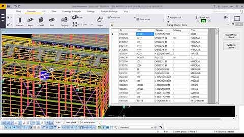 [Tekla Open API] Tool quản lý mô hình