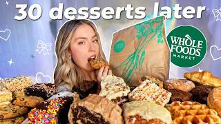I TRIED EVERY DESSERT FROM WHOLE FOODS 🍰 and I ***ed it…