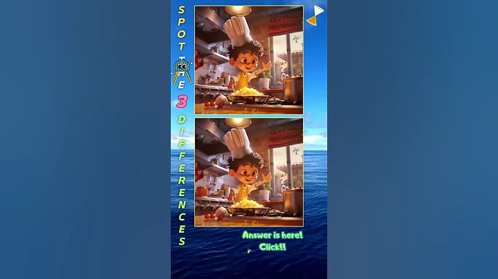 Spot the Difference🌟Little chefs 20