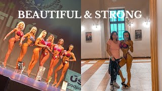 BEAUTIFUL AND STRONG ÚSTÍ NAD LABEM // SHOW DAY VLOG // PLNĚNÍ 350G SACHARIDŮ