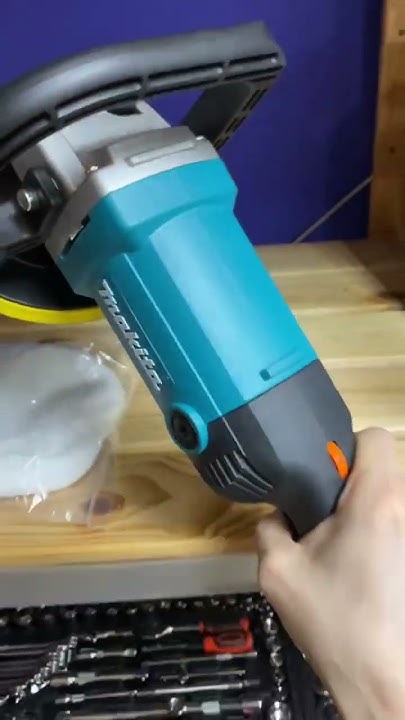 Полировальная машинка ушм болгарка - YouTube