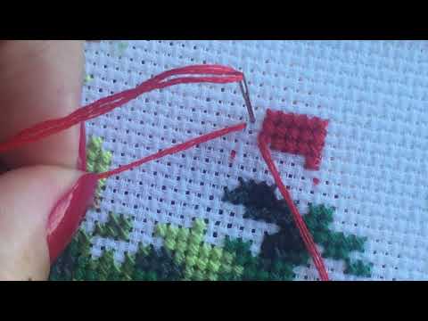 Video: Paano Ma-secure Ang Thread Para Sa Cross Stitching