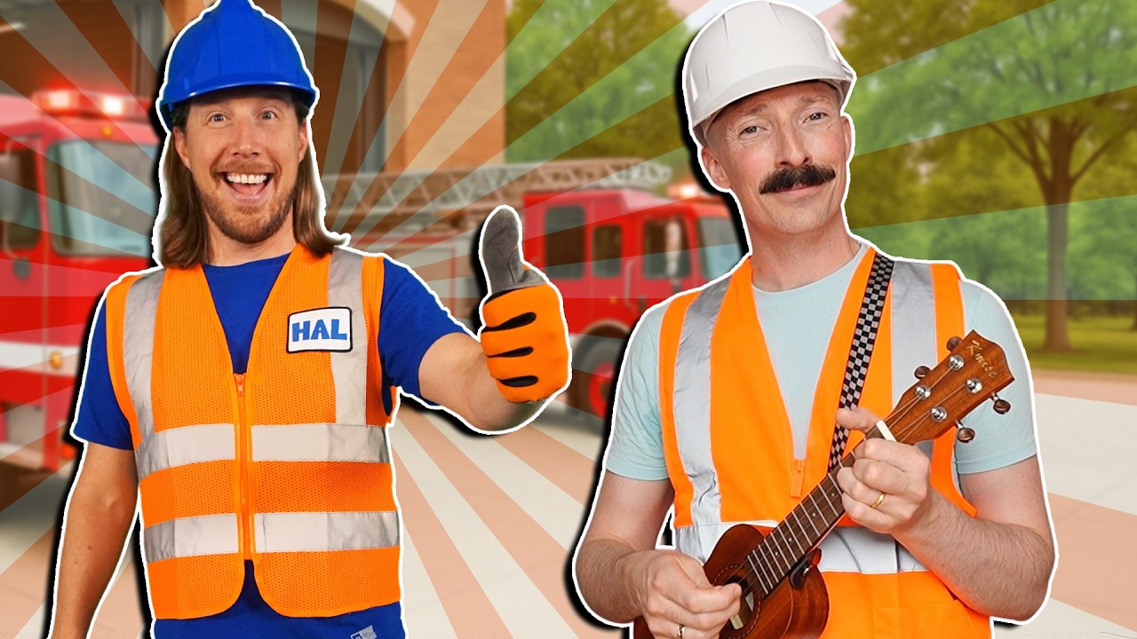 Music Fun 🎸 Making Music and Learning About Big Vehicles with Cool Chris