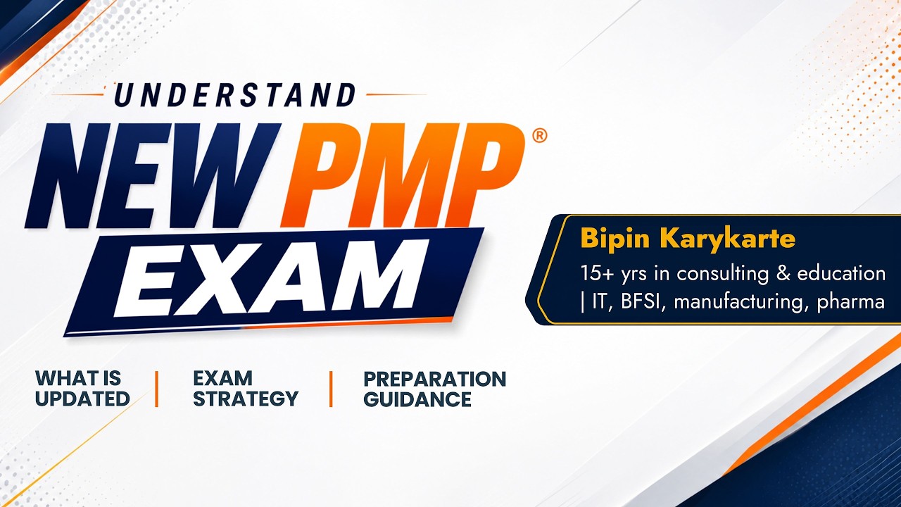 The PMP exam has changed. Are you preparing for the right exam