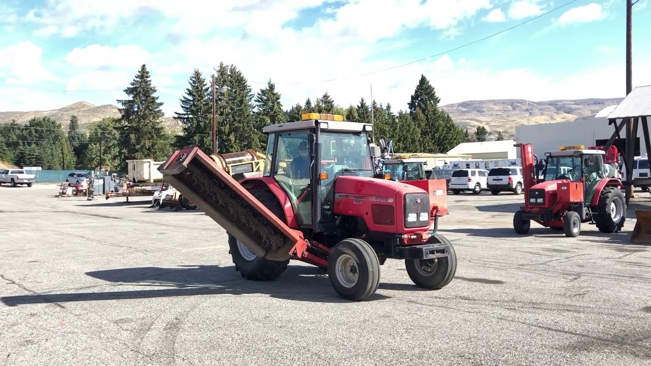 Lot 43 MF 4335 Mower Tractor