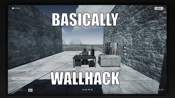 rust - see through walls with cctv camera