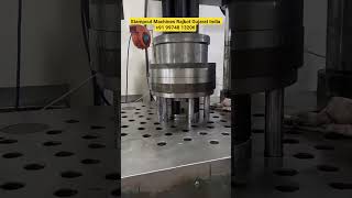 Deep drawing hydraulic press machine #forming #machine #metal #drawing #cnc
