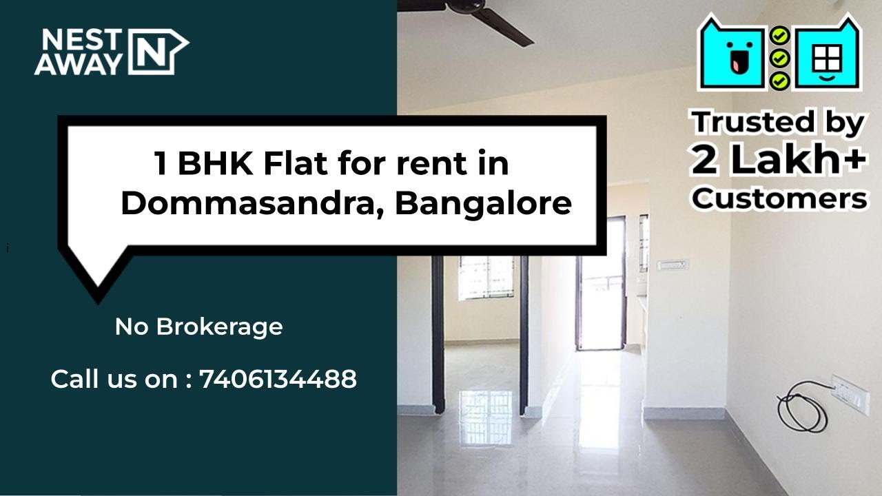 1 BHK Flat for rent in Bangalore Dommasandra Bachelors/Family No