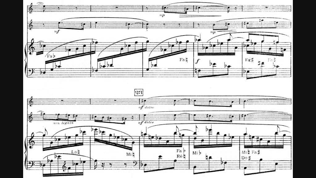 Leo Smit - Trio for Flute, Viola and Harp