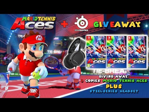 HUGE MARIO GIVEAWAY! Mario Tennis Aces + Headset!