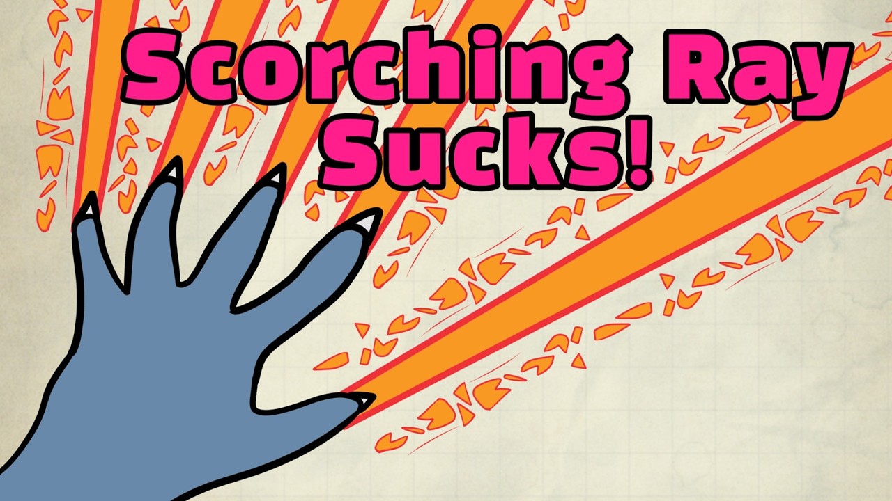 Scorching Ray is Overrated in D&D