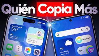 iOS vs Android 🔥 ¿Quién COPIÓ a Quién?