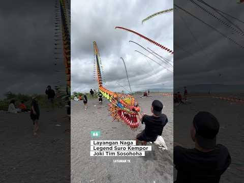 Layangan Naga Legend Sumo Margo Tim Sosohoha - Indonesia Dragon Kite