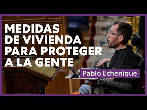 Pablo Echenique explica las medidas del Gobierno frente a la crisis energética e inflacionista