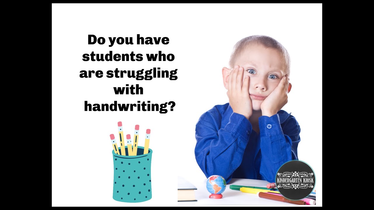 Handwriting Intervention Worksheets and More - YouTube