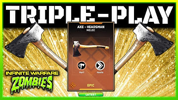 IWZombies ☆ NEW TRIPLE-PLAY HACK! AXE - HEADSMAN LOOT!
