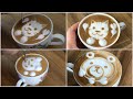 Making latte art at home #2