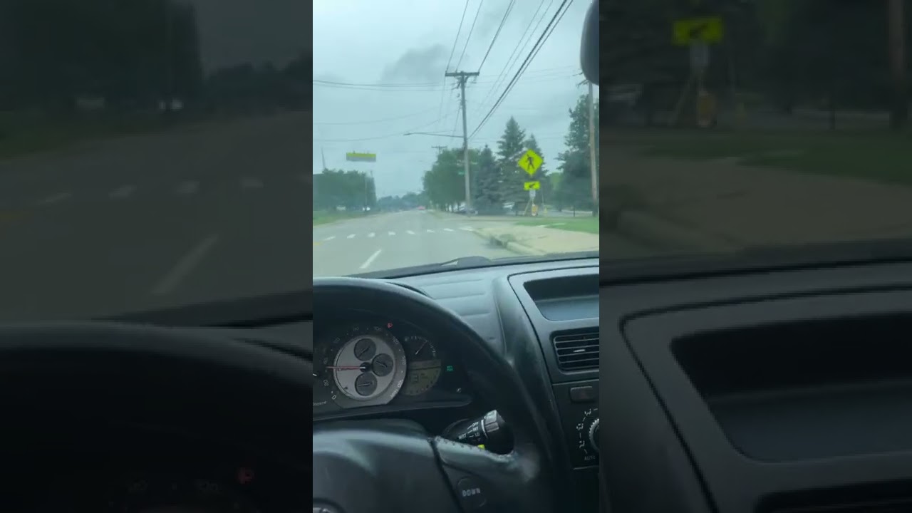 big turbo is300 na-t stock ecu low boost test pull