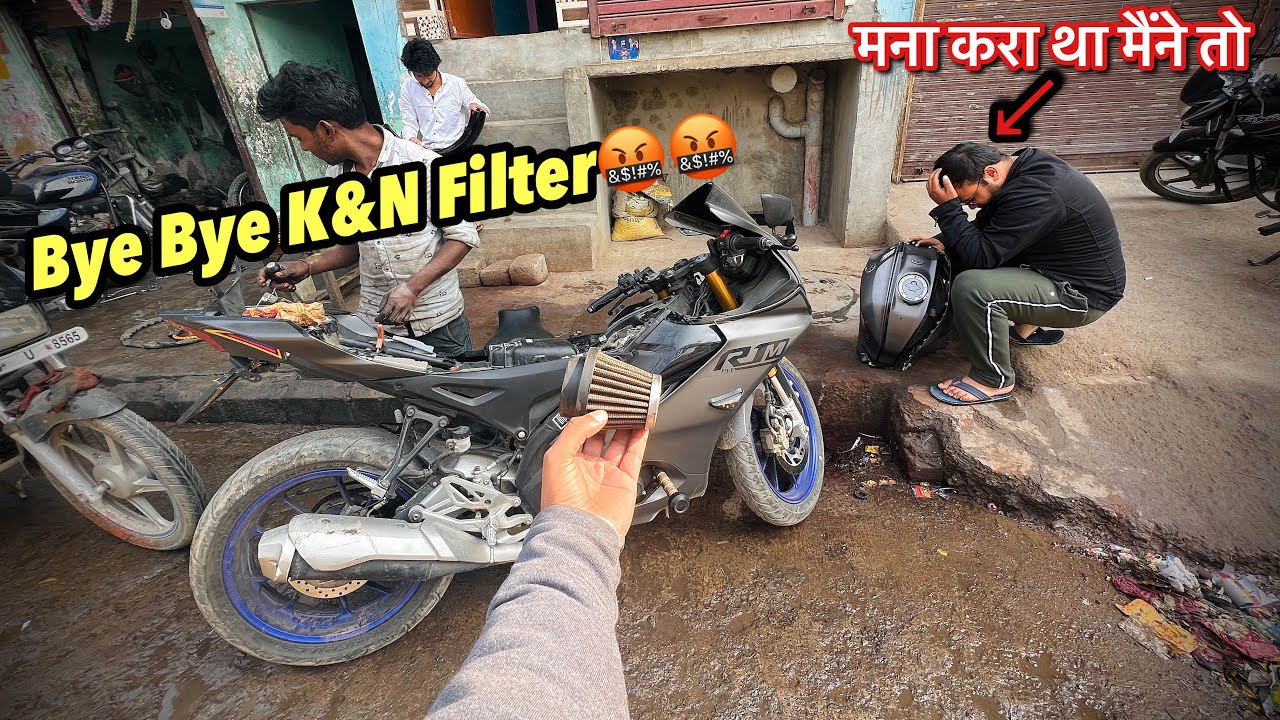 Problems With K&N performance Filter in R15M....