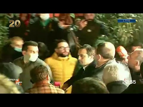 ლევან იოსელიანს აქციის მონაწილეები დაუპირისპირდნენ