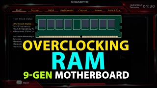 How to OverClocking RAM in Gigabyte H310M 9 Gen Motherboard