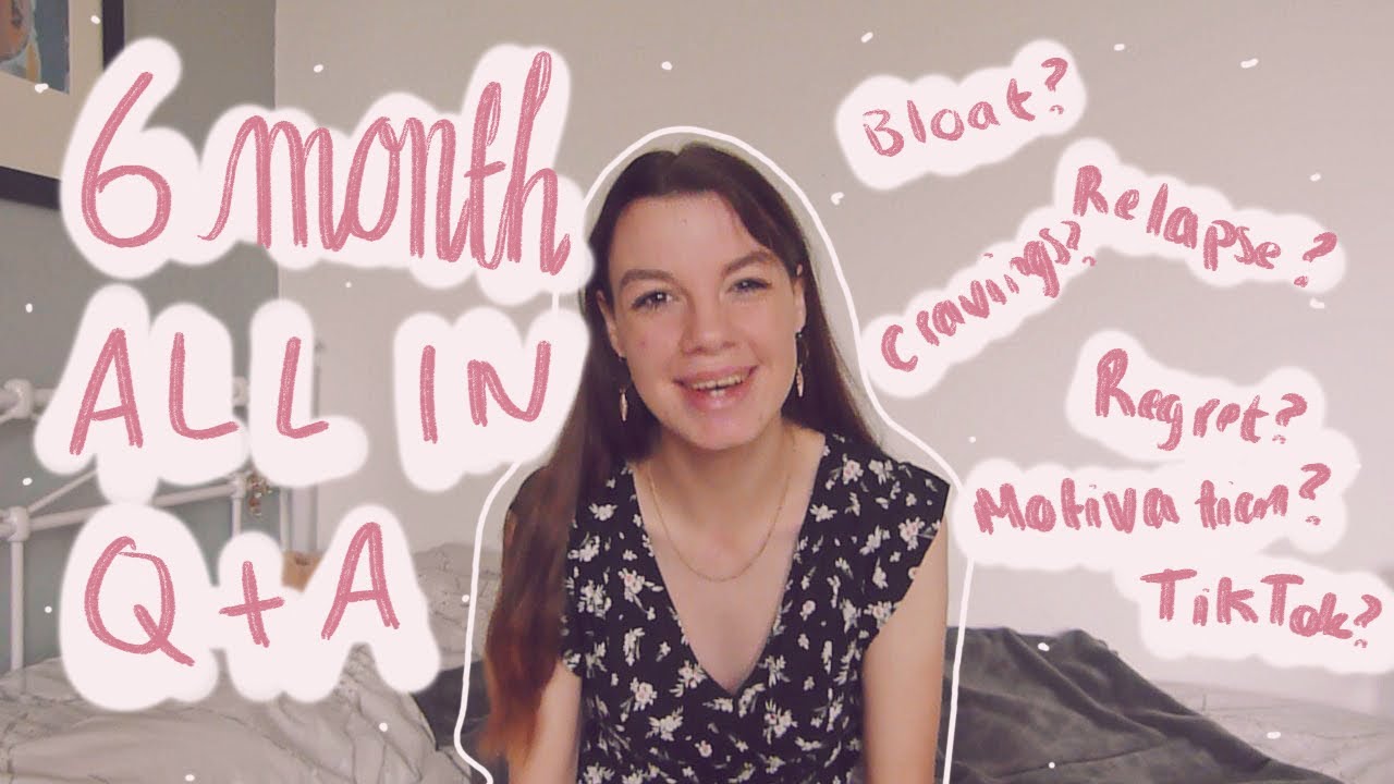 6 MONTH ALL IN RECOVERY UPDATE + Q&A MOTIVATION, WEIGHT GAIN eating