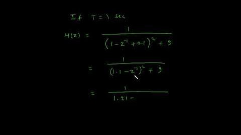 Design of IIR filter using approximation of derivatives 3 | Electrical and Electronics Engineering