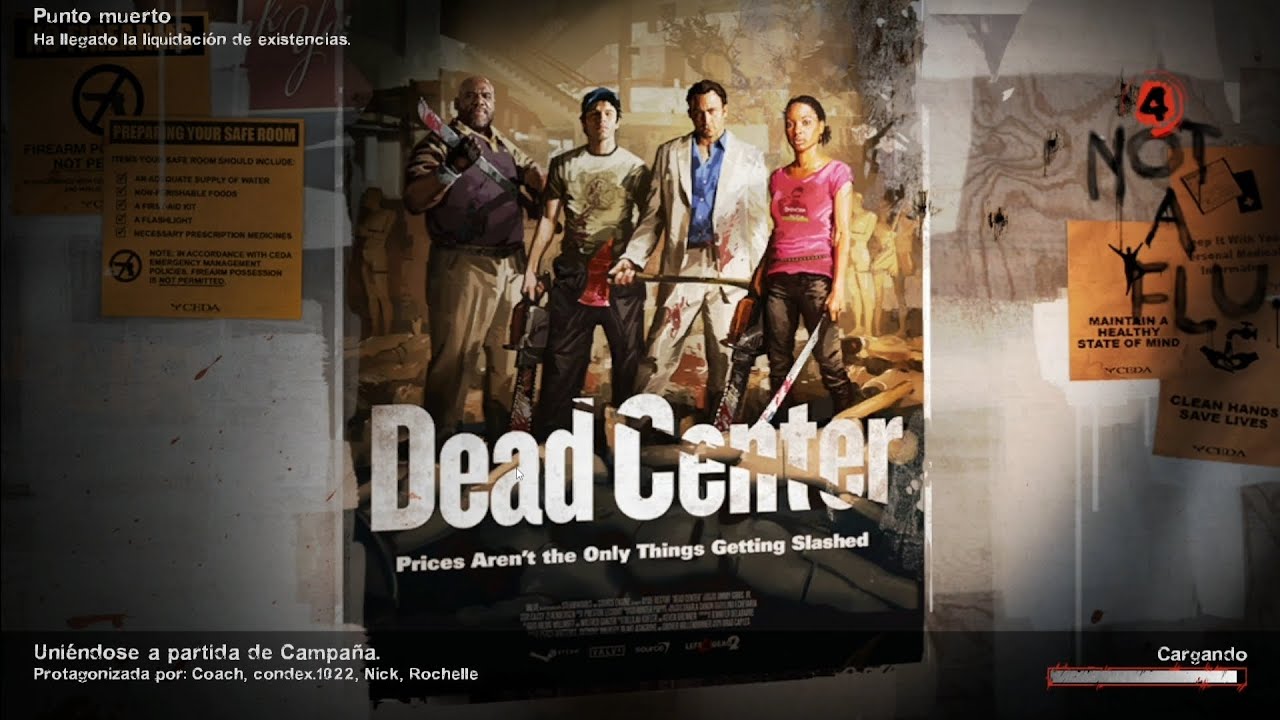 Dead Center parte 1 - Left 4 dead 2