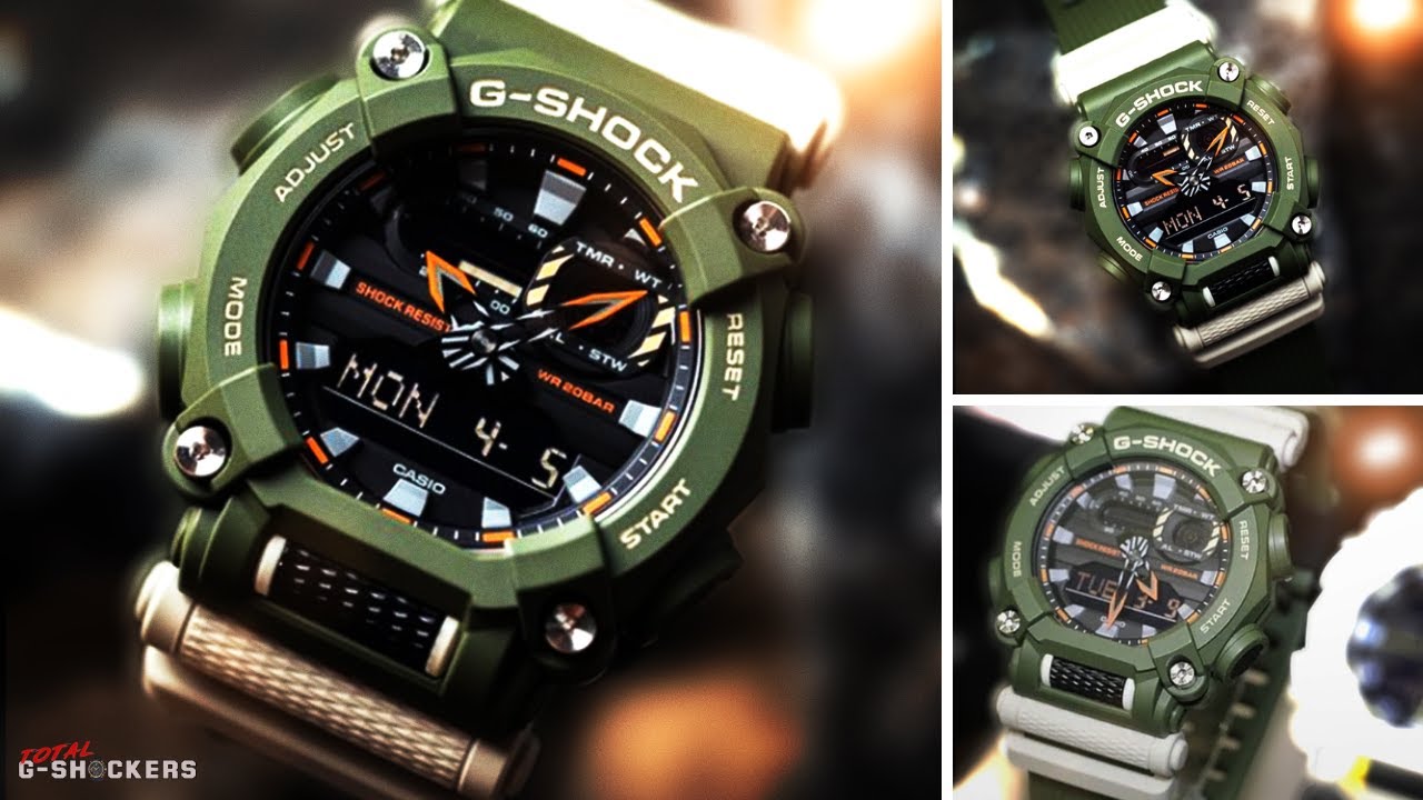 Casio G-Shock Hidden Coast Collection 10-Sided Bezel | GA900HC-3A 