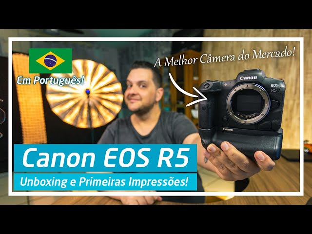 Canon EOS R5 - Unboxing and First Impressions! - YouTube